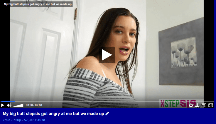 My Big Butt StepSis Got Angry at Me - Lana Rhoades Porn Videos